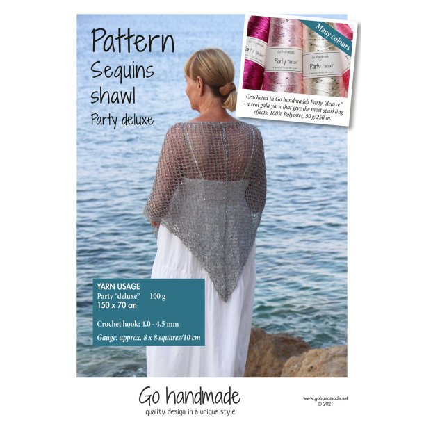 Sequins Shawl Party deluxe - UK