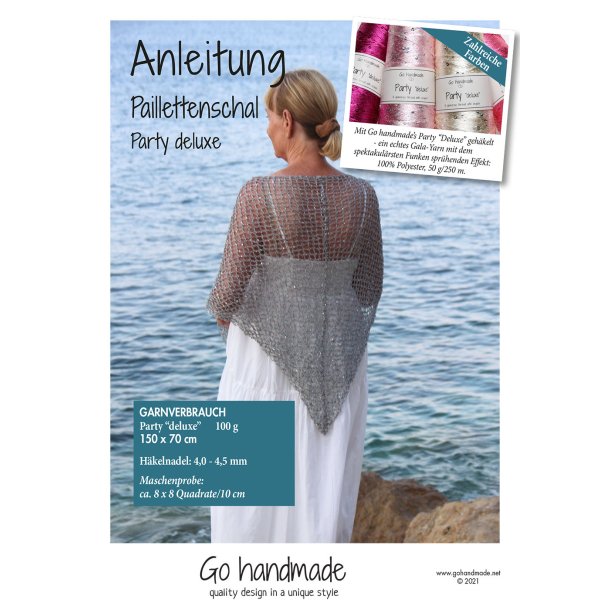 Sequins Shawl Party deluxe - DE