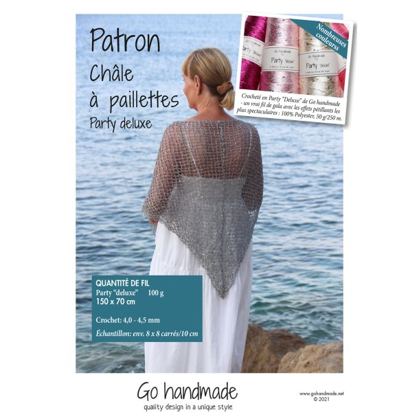Sequins Shawl Party deluxe - FR