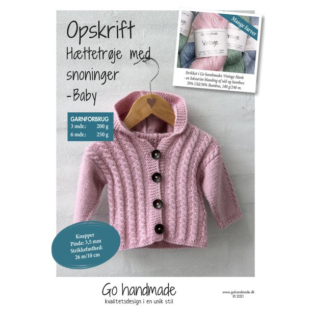Httetrje med snoninger - Baby (3 mdr. - 6mdr.) - DK