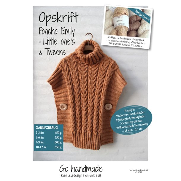 Poncho Emily - Little One's &amp; Tweens (2 - 12 years) - DK