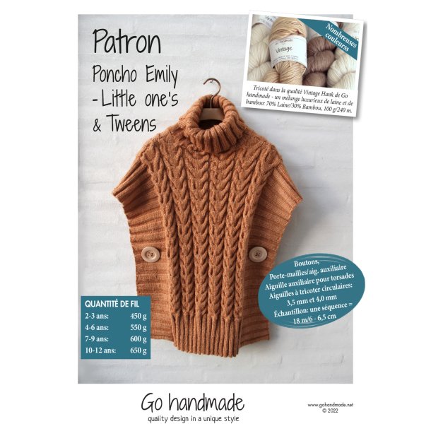 Poncho Emily - Little One's &amp; Tweens (2 - 12 years) - FR