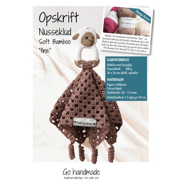 Cuddle Cloth with silicone Figure - DK