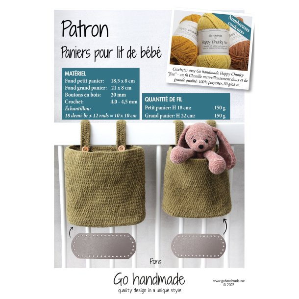 Baskets for the crib - FR