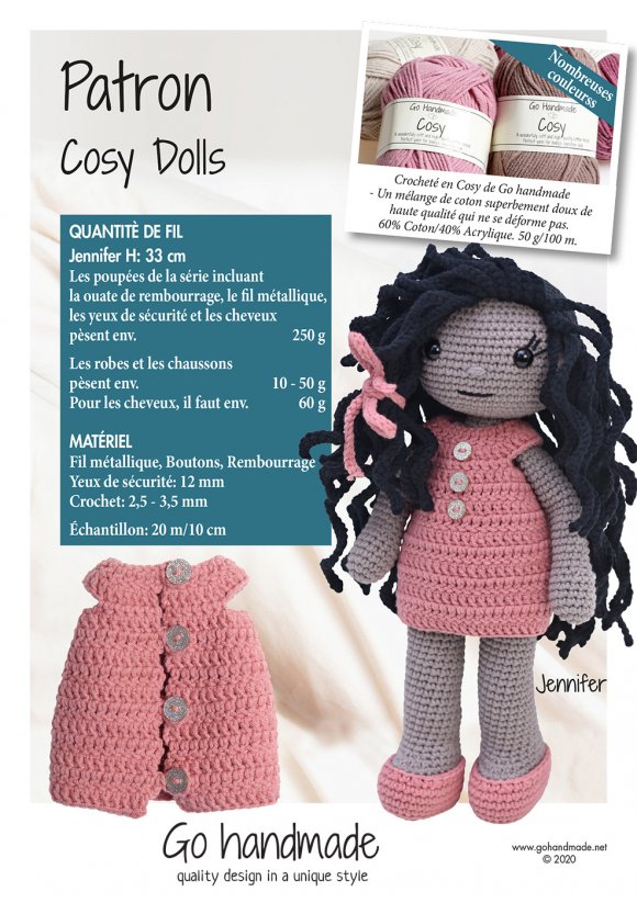 Cosy dolls - Jennifer - FR