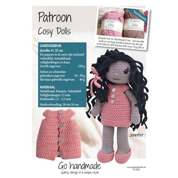Cosy dolls - Jennifer - NL