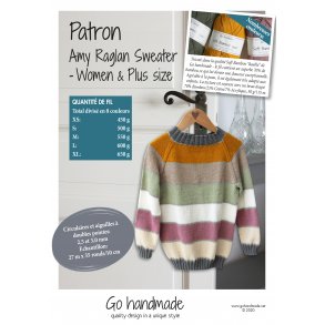 Amy Raglan Sweater - Women & Plus size (XS - XL) - FR