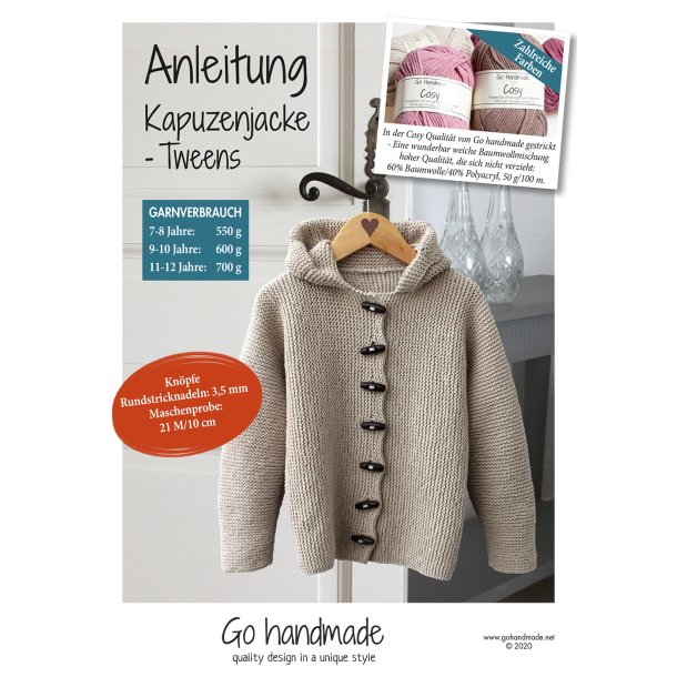 Hooded Jacket - Tweens (7 - 12 years) - DE