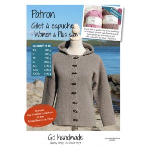 Hooded Jacket - Women & Plus size (XS - XXXL) - FR