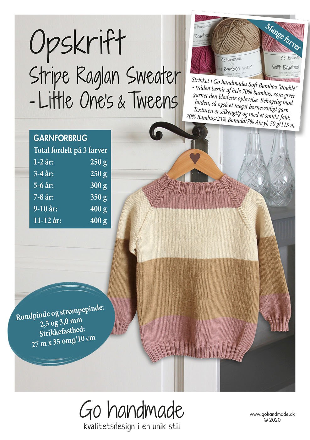 Raglan Sweater - Little One's & Tweens (1 - years) - Girls - Clothing - Go handmade