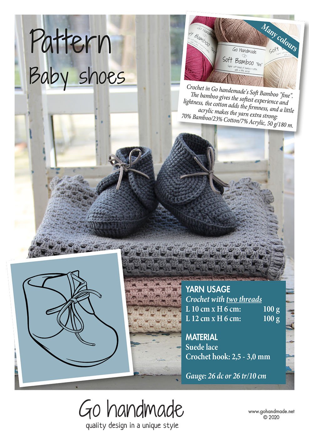 Baby shoes - UK - Clothing - Go handmade