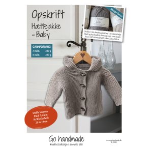 Hooded jacket - baby (3 months - 6 months) - DK