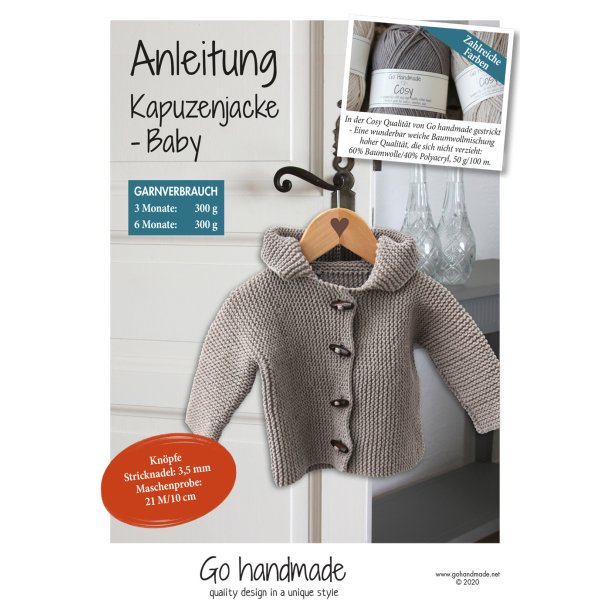 Hooded jacket - Baby (3 months - 6 months) - DE
