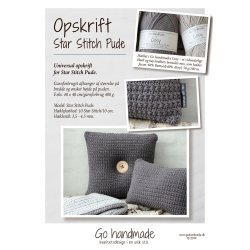 Star Stitch Pillow - UK