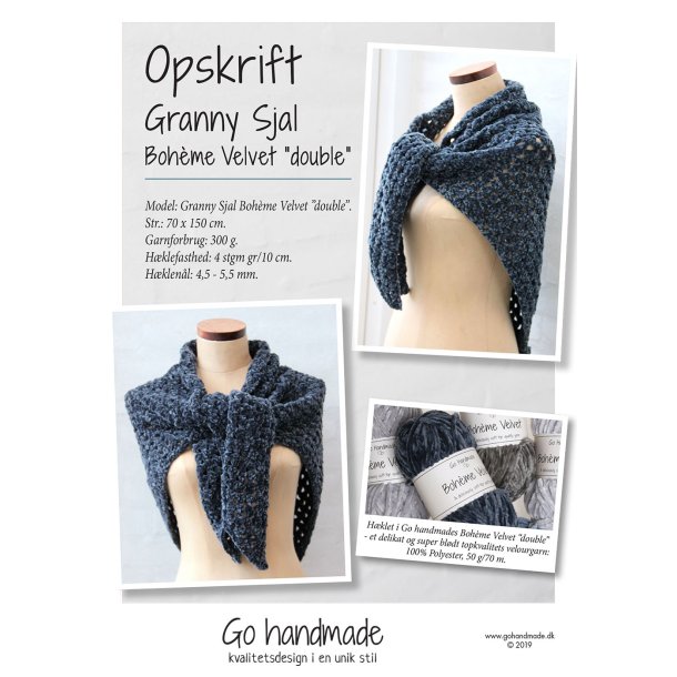 Granny Sjal Bohme Velvet "double" - DK
