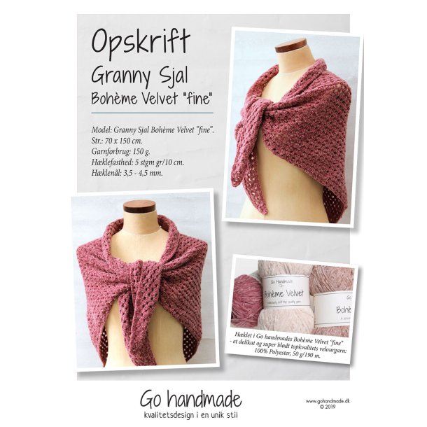 Granny Sjal Bohme Velvet "fine" - DK