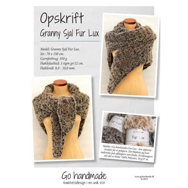 Granny Shawl Fur Lux - DK