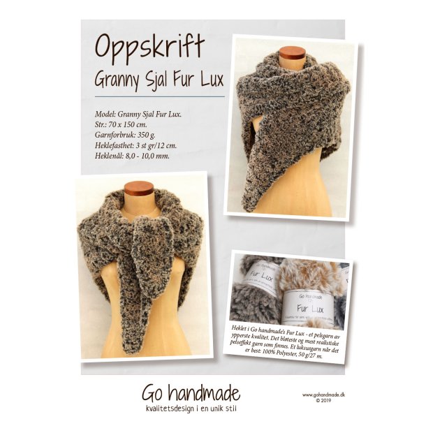 Granny Shawl Fur Lux - NO
