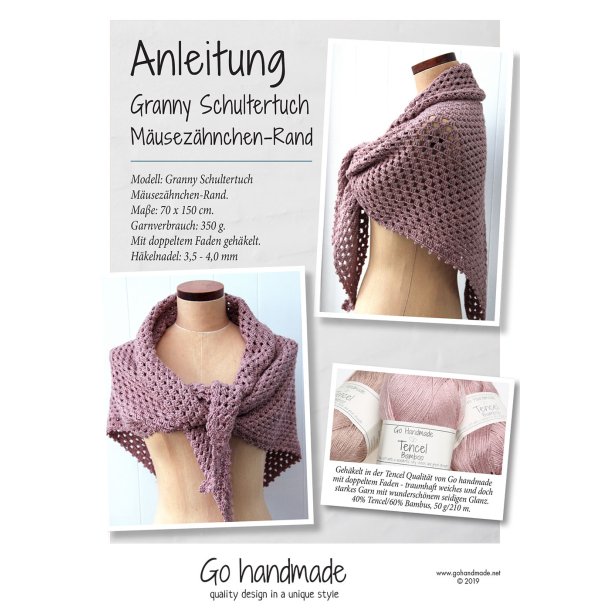 Granny Shawl Picot Edge - DE