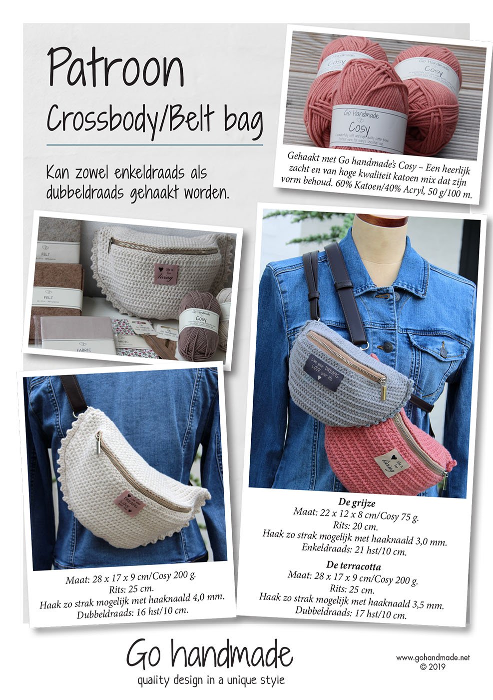 Haralson Belt - Crossbody Bag Pattern by Noodlehead 619660269971 - Quilt in  a Day Patterns