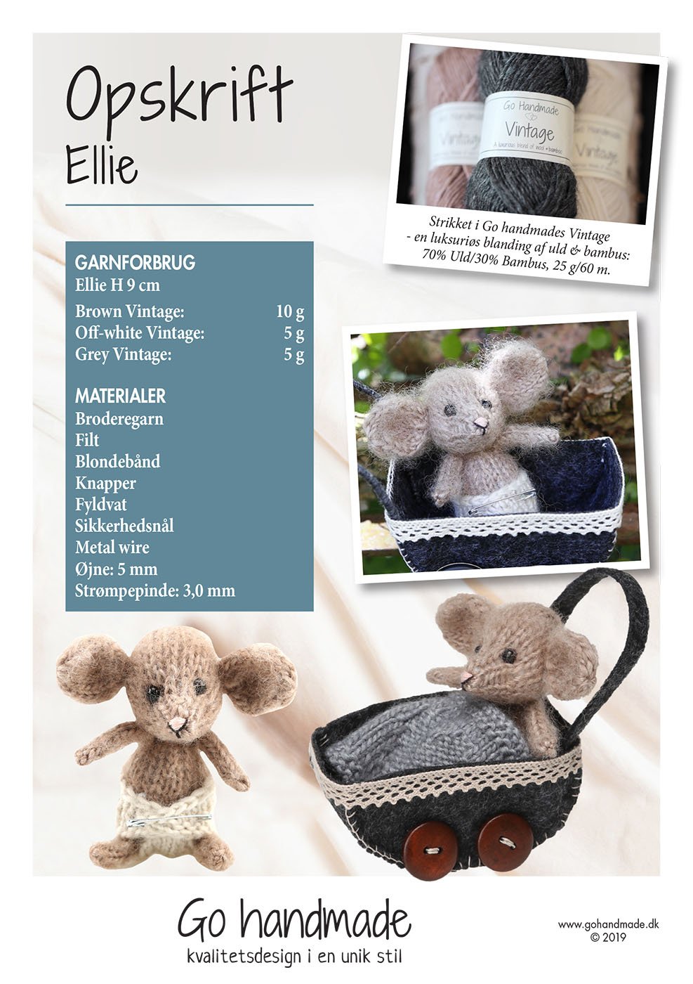 Ellie - DK - Animals - Go handmade