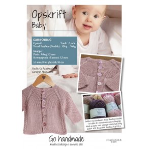 Cardigan Moss Stitch - DK