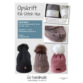 Rib stitch hue - DK