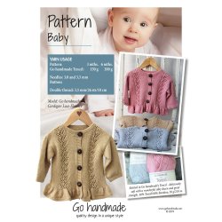 Cardigan lace flounce - UK