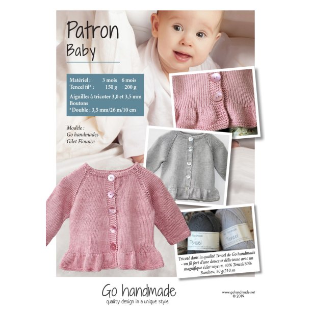 Cardigan flounce - FR