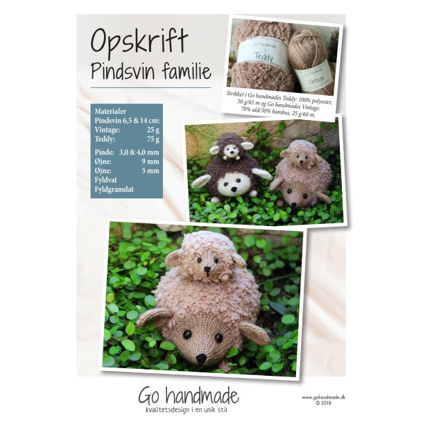 Pindsvin familie - DK