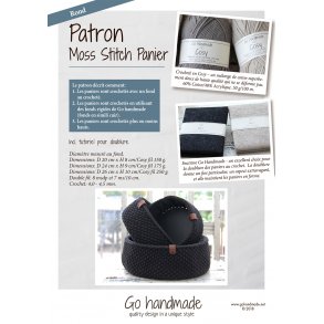 Moss Stitch kurve - runde - FR