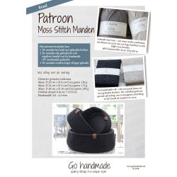 Moss Stitch kurve - runde - NL