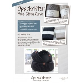 Moss Stitch kurve - runde - NO