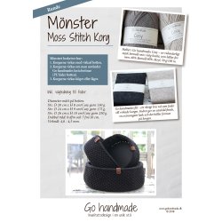 Moss Stitch kurve - runde - SE