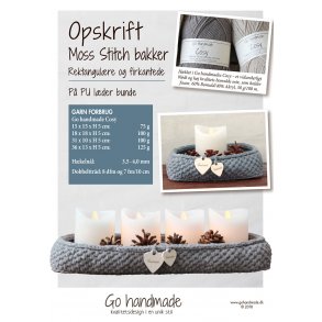 Moss Stitch bakker - DK 