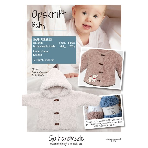 Jakke Teddy - DK