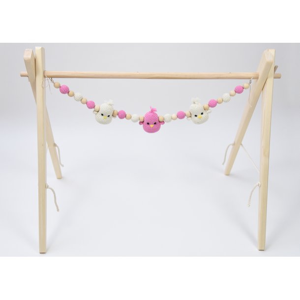 Birds, hearts &amp; beads - DK