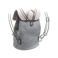 Backpack on round base - UK