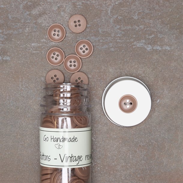 Vintage Resin - 18 mm - Brown