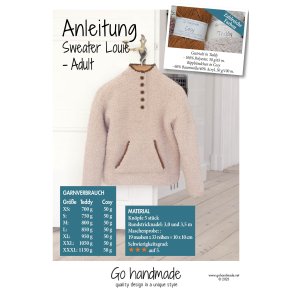 Sweater Louie - Adult (XS - XXXL) - DE