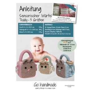 Sensory Cube - Teddy - DE