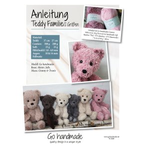 Teddy Family/ 2 sizes - DE