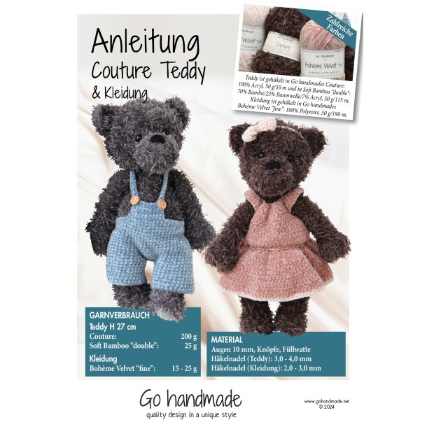 Teddy &amp; Clothes - Girl &amp; Boy - DE