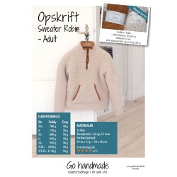 Sweater Robin - Adult (XS - XXXL) - DK
