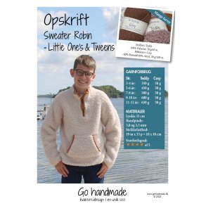 Sweater Robin - Little One's & Tweens (3 - 12 yrs) - DK