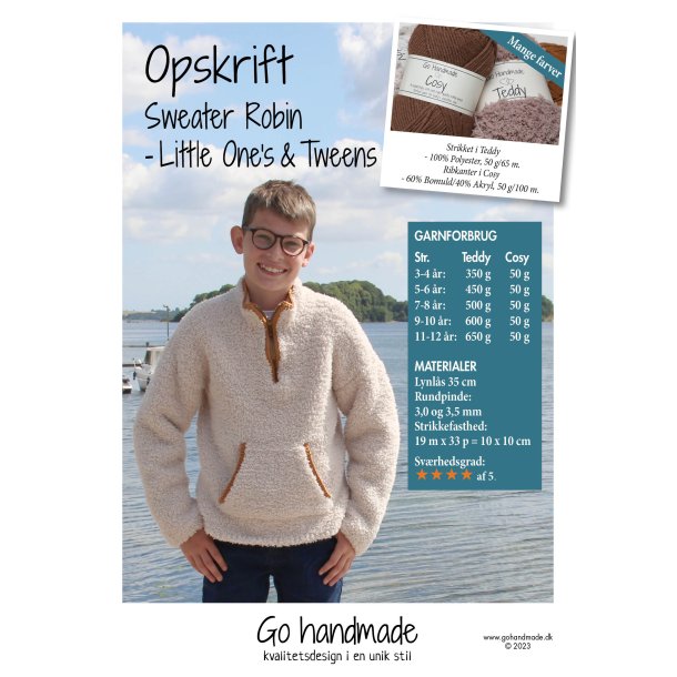 Sweater Robin - Little One's &amp; Tweens (3 - 12 r) - DK