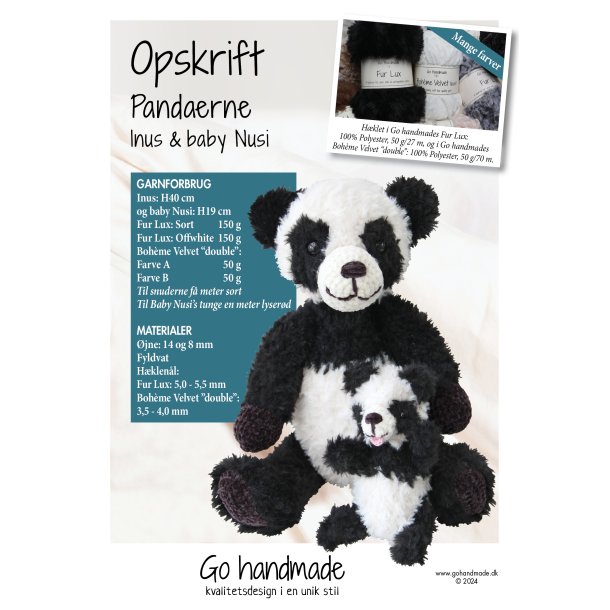 Pandaerne - Inus &amp; Baby Nusi - DK
