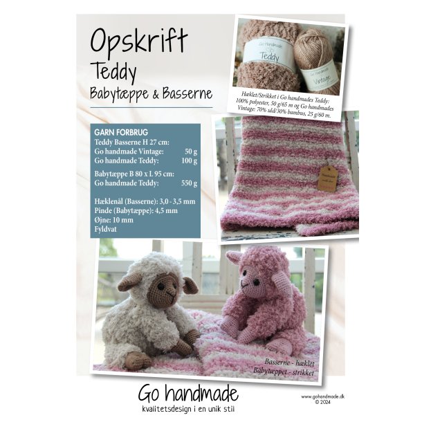 Teddy Babytppe &amp; Basserne - DK