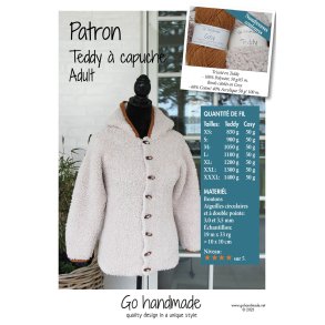 Hooded jacket Teddy - Adult (XS - XXXL) - FR