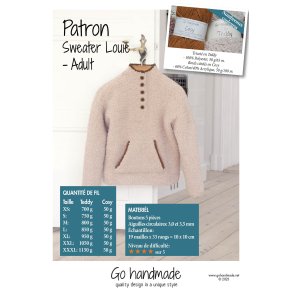 Sweater Louie - Adult (XS - XXXL) - FR